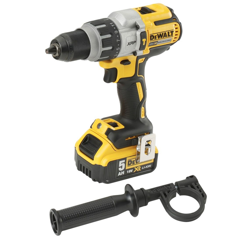 Dewalt DCD996P2 18 V 5.0 Ah Çift Akülü Darbeli Matkap