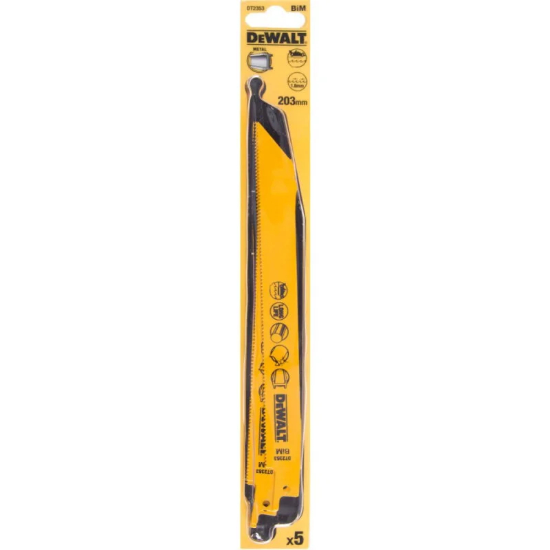 Dewalt DT2353 203 mm Metal Kesim Tilki Kuyruğu Testere Bıçağı