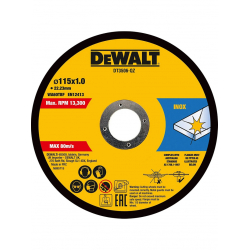 Dewalt DT3506-QZ 115 mm Paslanmaz Çelik Kesme Diski 10’lu