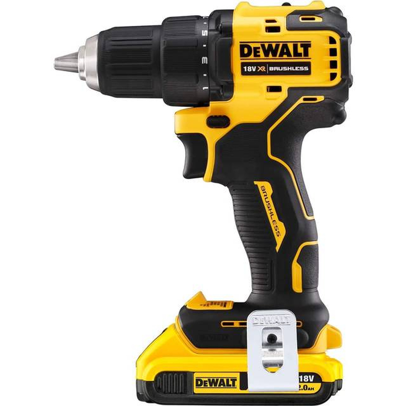Dewalt DCD708D2T 18V 1.5Ah Kömürsüz Akülü Darbesiz Matkap