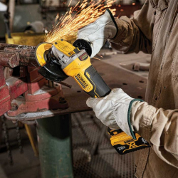 Dewalt DCG408N 18V XR 125 mm Kömürsüz Paddle Şalterli Avuç Taşlama
