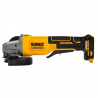 Dewalt DCG408N 18V XR 125 mm Kömürsüz Paddle Şalterli Avuç Taşlama