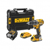 Dewalt DCD791D2 18V 2Ah Kömürsüz Çift Akülü Profesyonel Vidalama