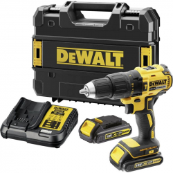 Dewalt DCD778S2T 18V 1.5Ah Kömürsüz Çift Akülü Darbeli Vidalama