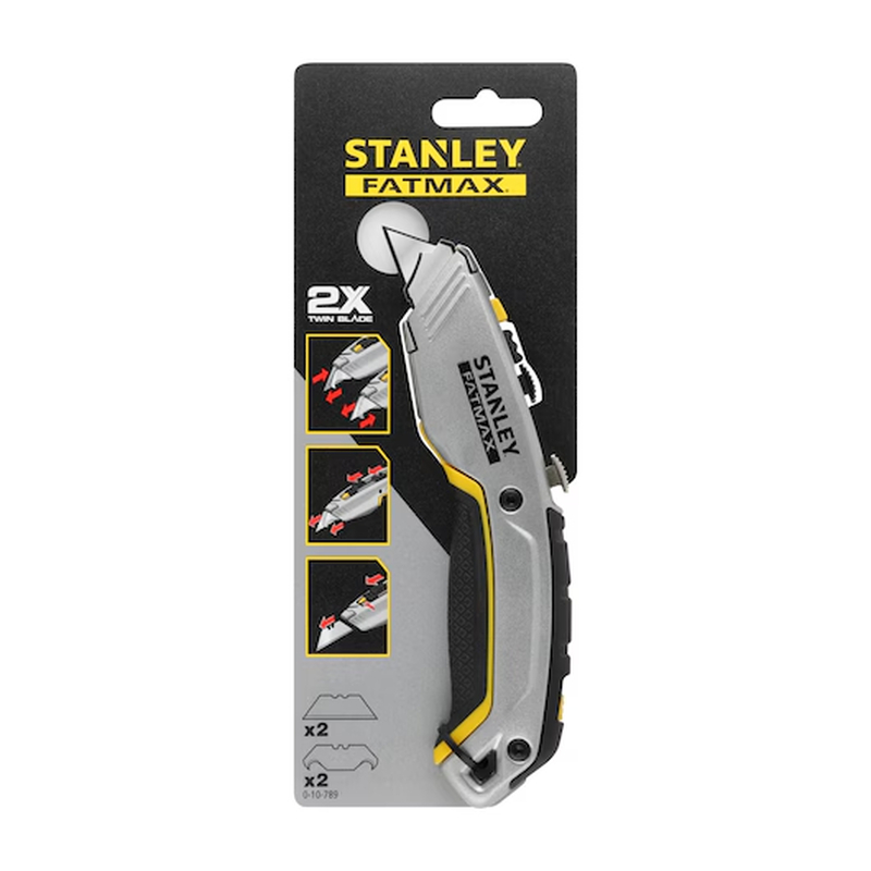 Stanley 0-10-789 Fatmax Çift Ağızlı Maket Bıçağı Profesyonel
