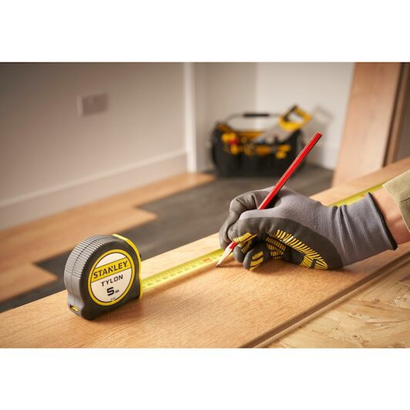 Stanley 1-30-697 Tylon Metre 5M Dayanıklı Şerit Metre