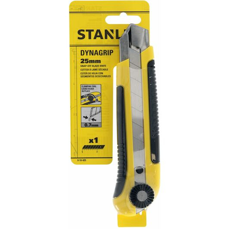 Stanley Dynagrip 0-10-425 25 mm Maket Bıçağı Profesyonel