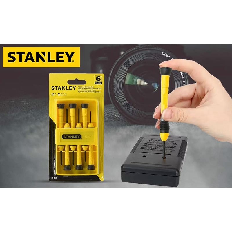 Stanley 0-66-052 6 Parça Saatçi Tornavida Seti Hassas
