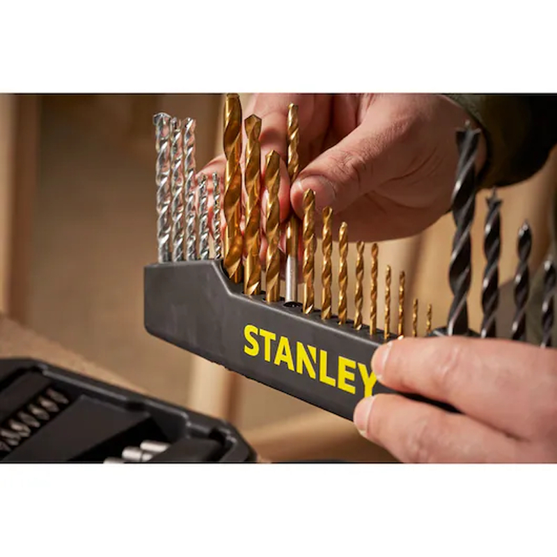 Stanley STA7184 70 Parça Vidalama ve Matkap Uç Seti