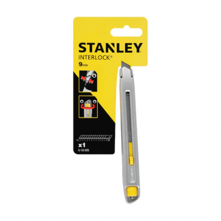 Stanley 0-10-095 Maket Bıçağı 9 mm Interlock Kilitli