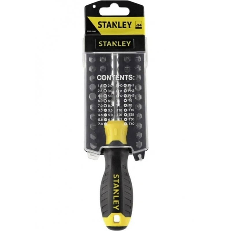 Stanley STHT0-70885 Multibit Tornavida Seti 34 Parça