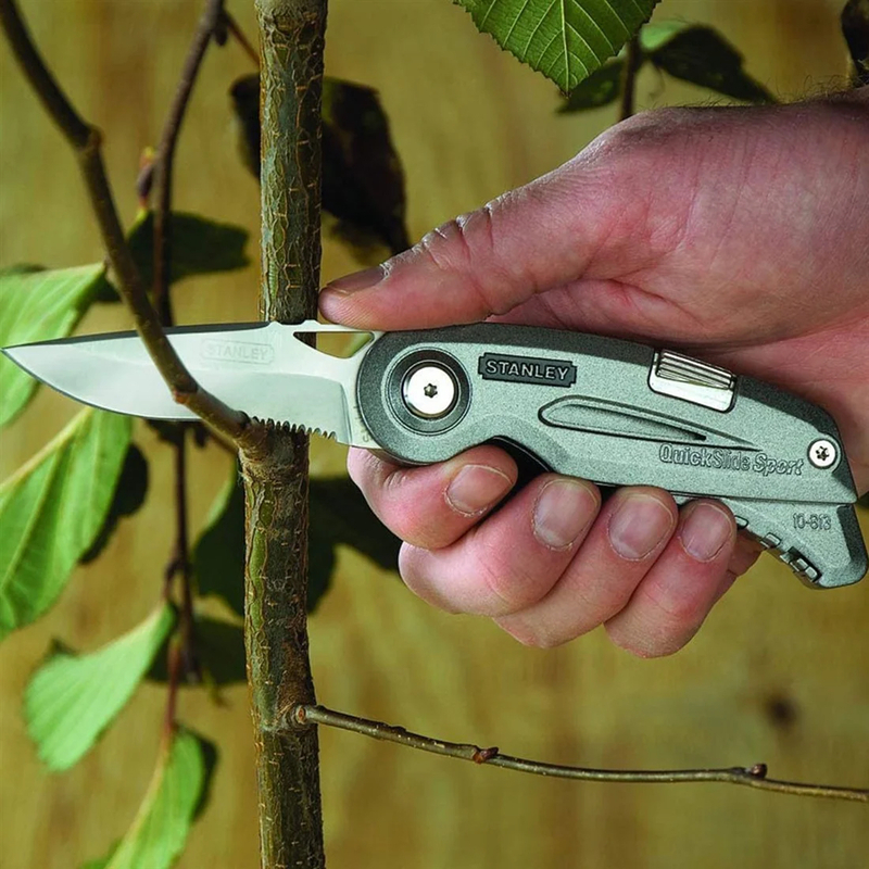 Stanley 0-10-813 Maket Bıçağı Sportif 75 mm Kompakt Tasarım