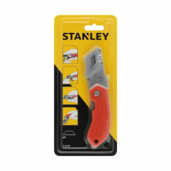 Stanley 0-10-243 Pocket Folding Safety Knife Katlanır Emniyetli