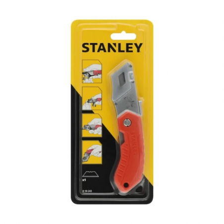 Stanley 0-10-243 Pocket Folding Safety Knife Katlanır Emniyetli