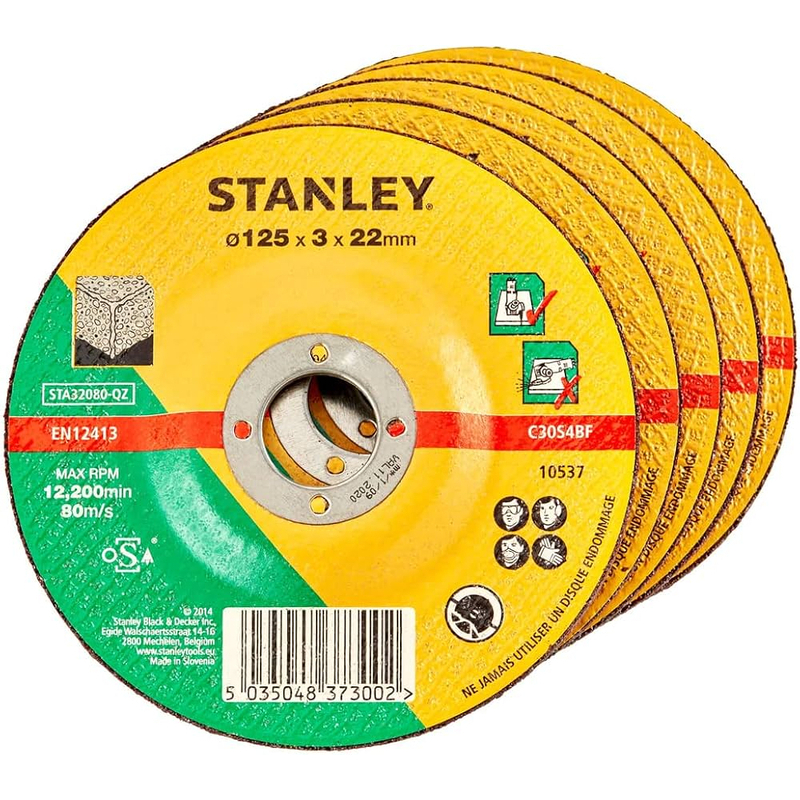 Stanley STA32080 Taş Kesim Diski 125x22x3.2 mm