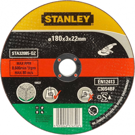 Stanley STA32085 Taş Kesim Diski 18x22x3.2 mm