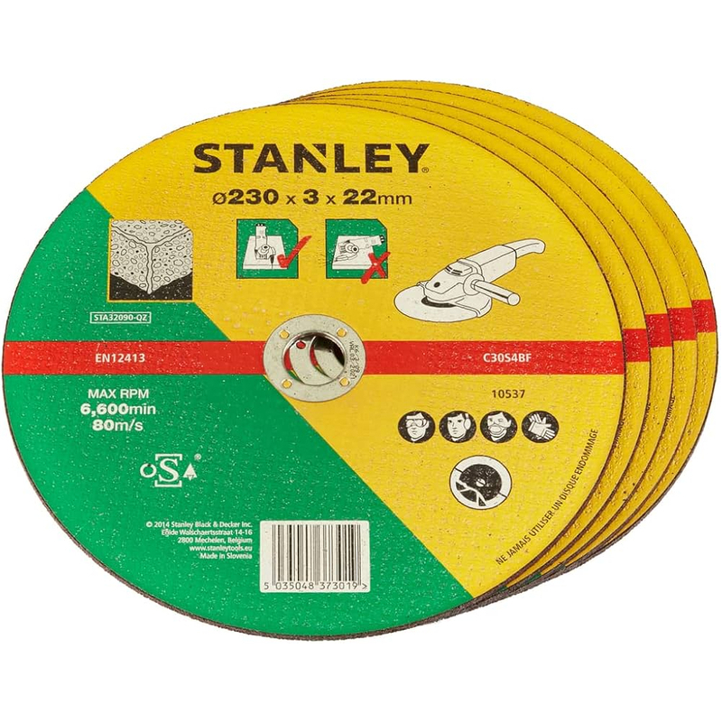 Stanley STA32090 Taş Kesim Diski 230x22x3.2 mm