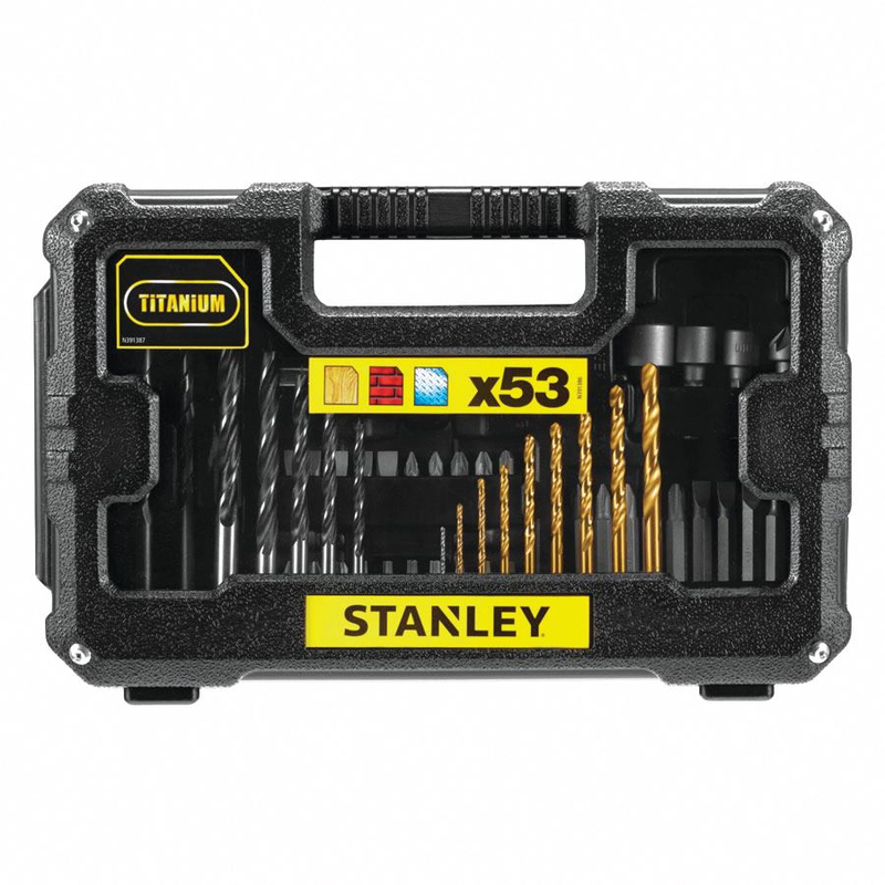 Stanley STA7223 53 Parça Vidalama ve Matkap Ucu Seti