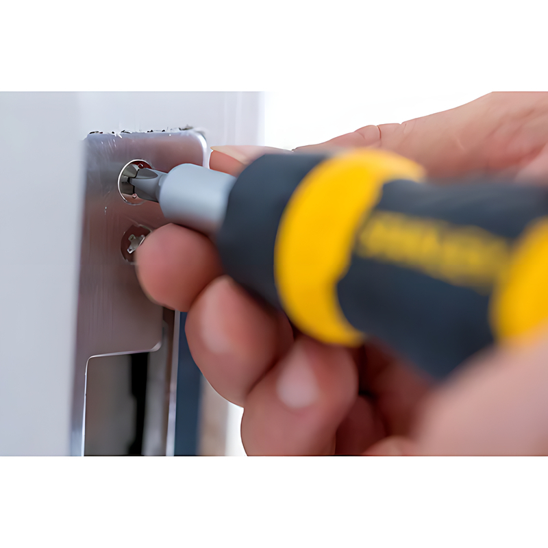 Stanley 0-66-357 Multi-Bit Cırcırlı Kısa Tornavida