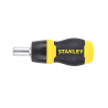 Stanley 0-66-357 Multi-Bit Cırcırlı Kısa Tornavida